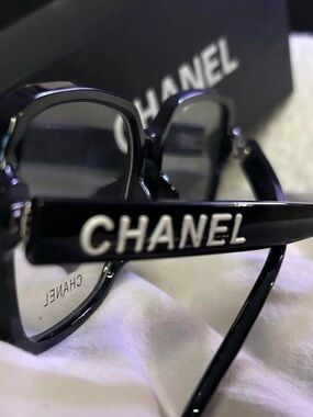 CHANEL Acetate Square Protective Screen  Eyewear Model 5408